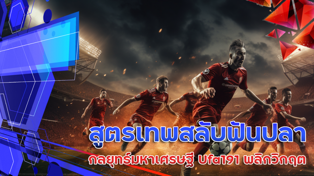 สูตรเทพสลับฟันปลา กลยุทธ์มหาเศรษฐี Ufa191 พลิกวิกฤตให้เป็นโอกาส